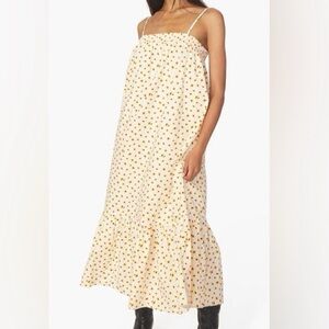 Smocked Midi Dress by We Wore What iDitsy Daisies Sz XS